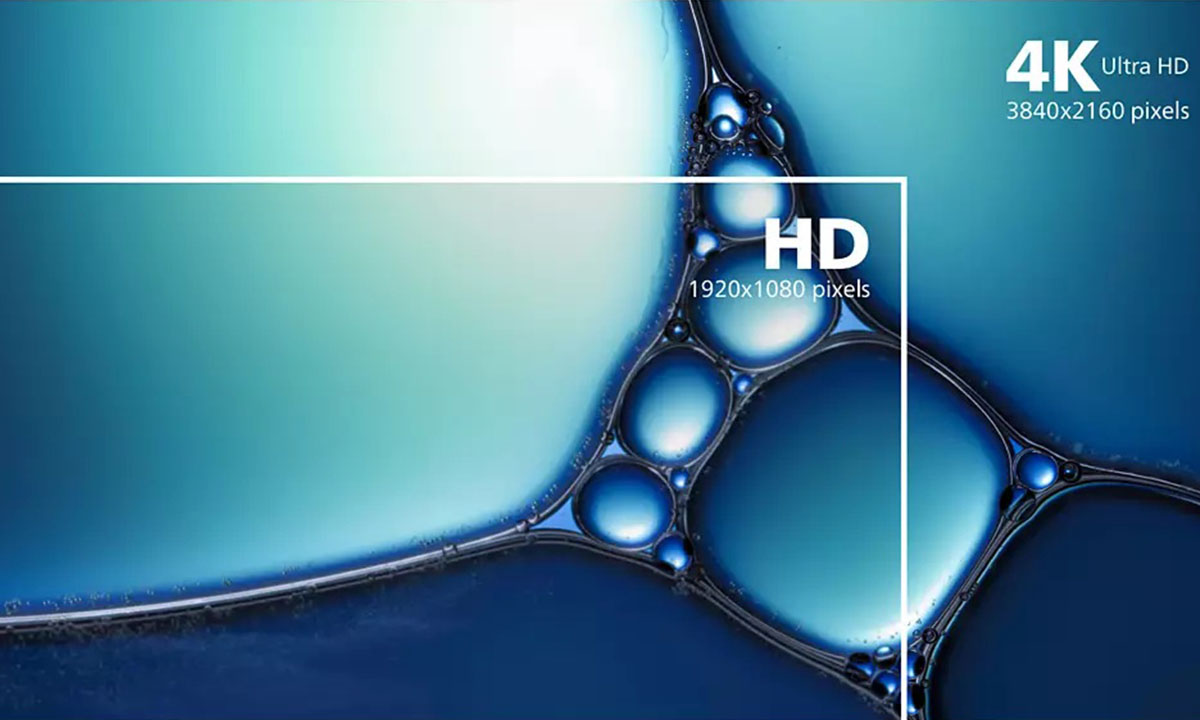 Hassas UltraClear 4K UHD (3840x2160) çözünürlük
