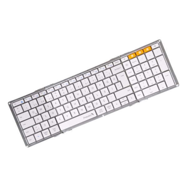 Protoarc Xk01 Beyaz Katlanabilir Türkçe Bluetooth Klavye (cp016849) 2