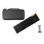 ProtoArc XKM01 Siyah-Gümüş Kablosuz Türkçe Klavye Mouse Seti (CP016850)