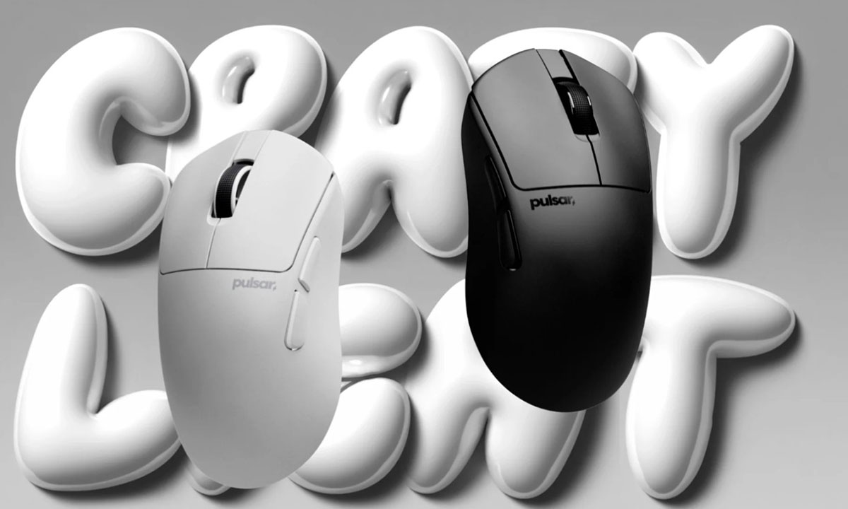 Mükemmel Avuç-Pençe Tutuş Mouse'u artık CrazyLight oldu.