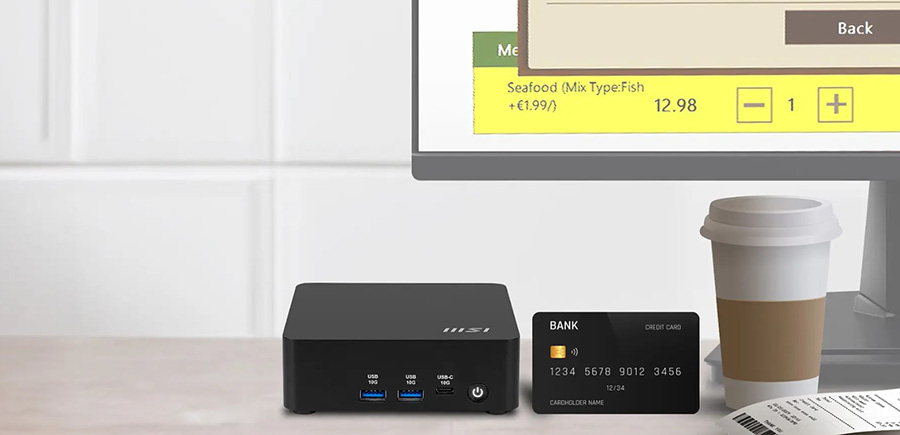 MSI CUBI NUC AI 1UMG-062EU Beyaz Mini Bilgisayar H14