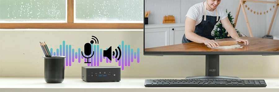 MSI CUBI NUC AI+ 2MG-001EU Mini Bilgisayar H16