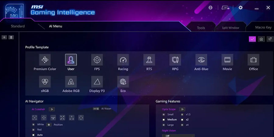 MSI MPG 271QR QD-OLED X50 Gaming Monitör H16