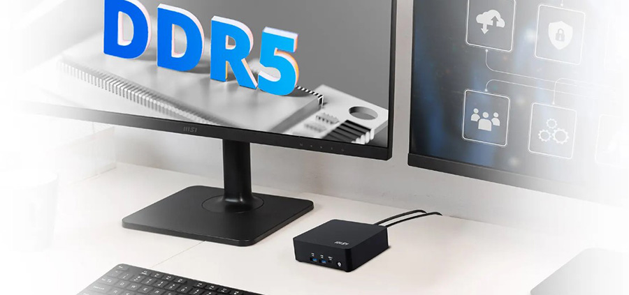 MSI CUBI NUC AI 1UMG-062EU Beyaz Mini Bilgisayar H18