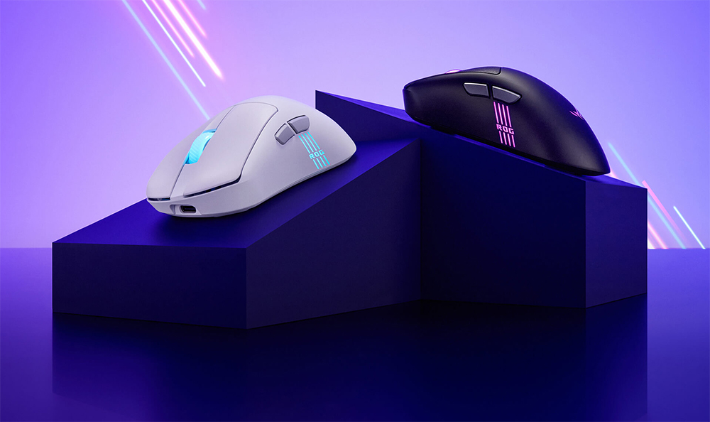 ASUS ROG Keris II Origin Beyaz Gaming Mouse H2