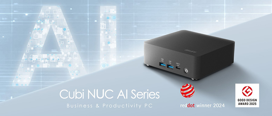 MSI CUBI NUC AI 1UMG-062EU Beyaz Mini Bilgisayar H2