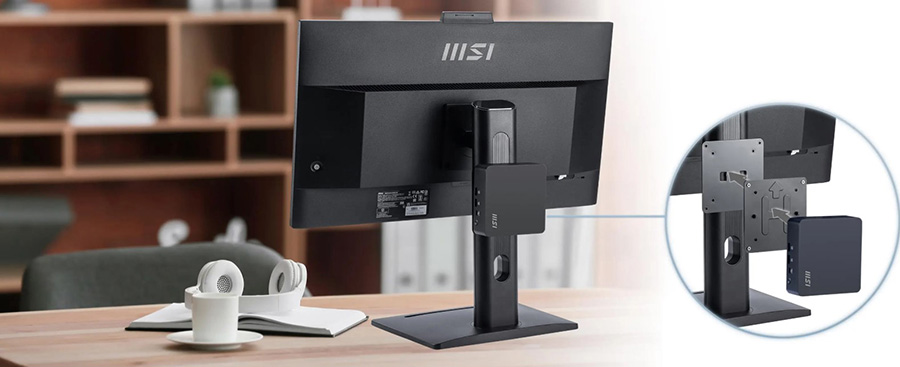 MSI CUBI NUC AI 1UMG-062EU Beyaz Mini Bilgisayar H21