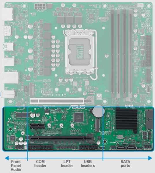 ASUS Pro B860M-C-CSM Anakart H24