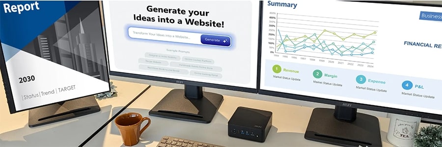 MSI CUBI NUC AI+ 2MG-001EU Mini Bilgisayar H24