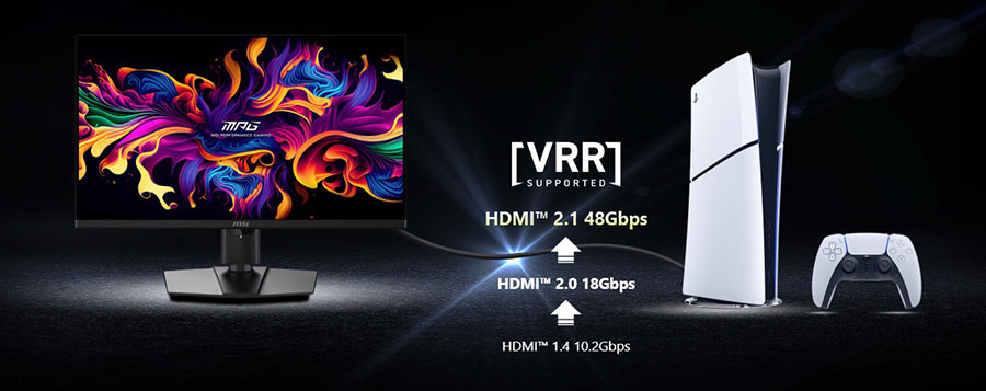 MSI MPG 271QR QD-OLED X50 Gaming Monitör H27