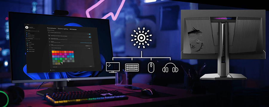 MSI MPG 271QR QD-OLED X50 Gaming Monitör H28