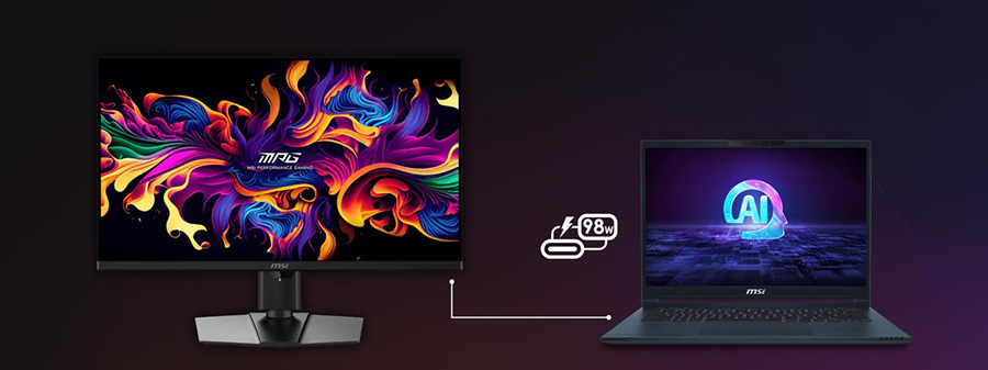 MSI MPG 271QR QD-OLED X50 Gaming Monitör H29