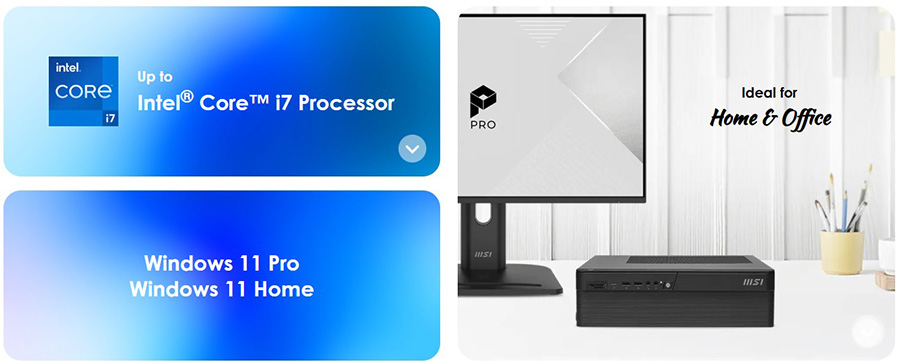 MSI PRO DP80 A14G-003EU Mini Bilgisayar H3