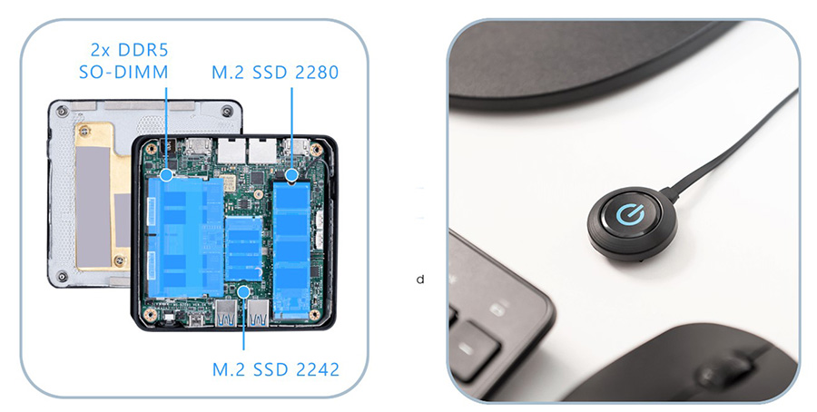 MSI CUBI NUC AI 1UMG-062EU Beyaz Mini Bilgisayar H30
