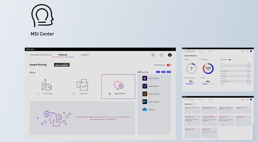 MSI CUBI NUC AI+ 2MG-001EU Mini Bilgisayar H38