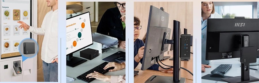 MSI CUBI NUC AI+ 2MG-001EU Mini Bilgisayar H5