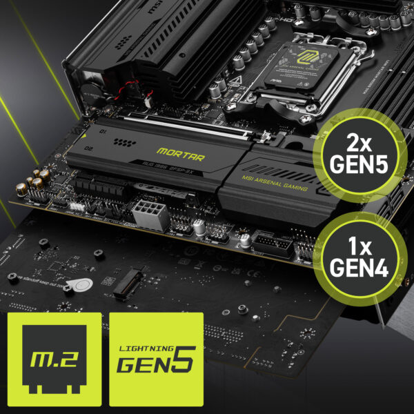 MSI MAG B850M MORTAR WIFI Anakart H7