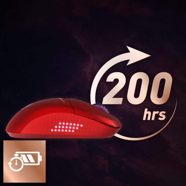 MSI VERSA WIRELESS MLG EDITION Gaming Mouse H8