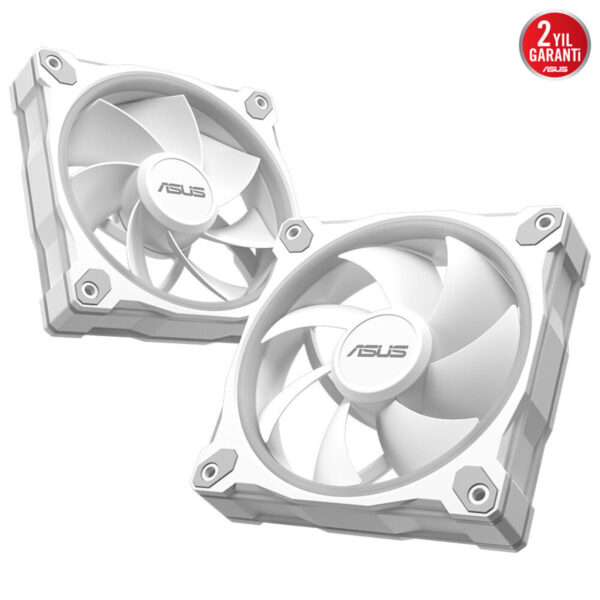 Asus Prime Mr120 Argb 120mm Beyaz 3’lü Kasa Fanı 7