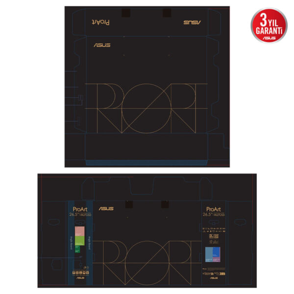 Asus Proart Display Oled Pa27usd 26.5 Inç 240hz 0.1ms 4k Uhd Adaptive Sync Qd Oled Pivot Monitör 17