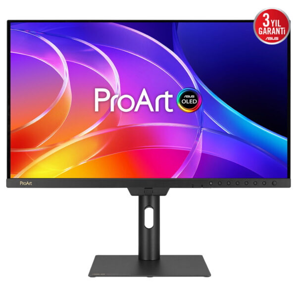 Asus Proart Display Oled Pa27usd 26.5 Inç 240hz 0.1ms 4k Uhd Adaptive Sync Qd Oled Pivot Monitör 3