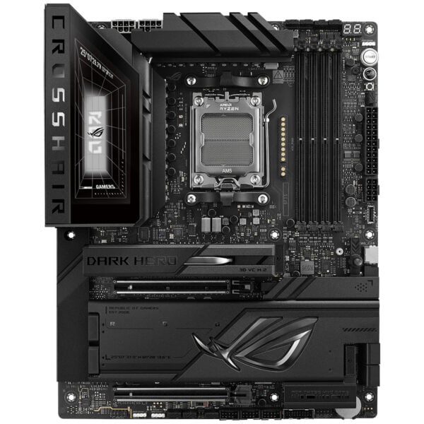 Asus Rog Crosshair X870e Dark Hero 9600mhz Oc Ddr5 Soket Am5 M 2 Hdmi Usb4 Atx Anakart 1
