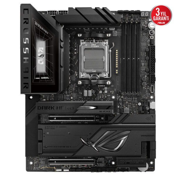 Asus Rog Crosshair X870e Dark Hero 9600mhz (oc) Ddr5 Soket Am5 M.2 Hdmi Usb4 Atx Anakart 2