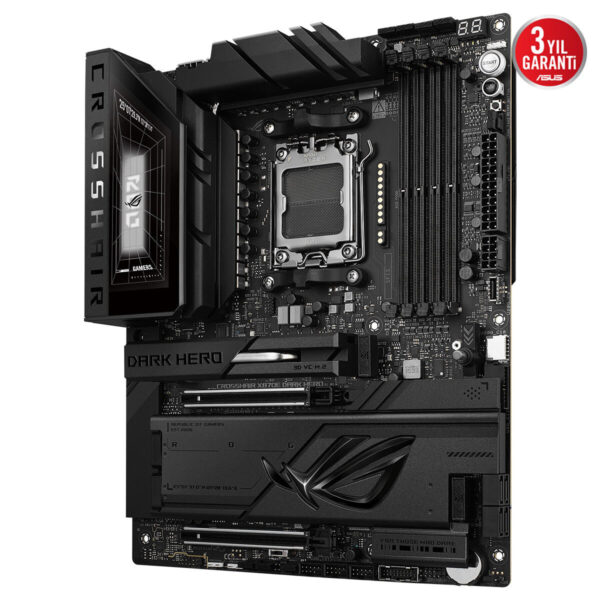 Asus Rog Crosshair X870e Dark Hero 9600mhz (oc) Ddr5 Soket Am5 M.2 Hdmi Usb4 Atx Anakart 4