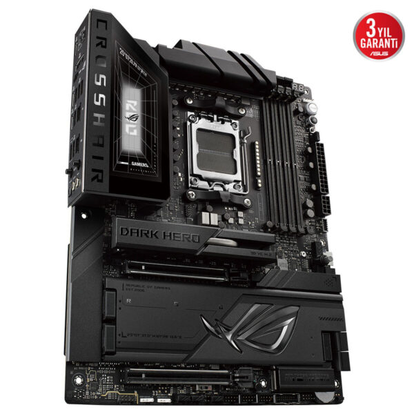 Asus Rog Crosshair X870e Dark Hero 9600mhz (oc) Ddr5 Soket Am5 M.2 Hdmi Usb4 Atx Anakart 7