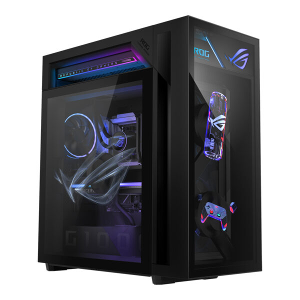 Asus Rog G1000 2026 Gm1000ty Xs999 Amd Ryzen 9 9950x 3d 32gb Ddr5 2tb Ssd Geforce Rtx 5090 32gb W11 Pro Gaming Masaustu Bilgisayar 2