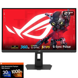 Asus Rog Strix Pulsar Xg27aqngv 27 Inç 360hz 1ms 2k Qhd Adaptive Sync Ultra Fast Ips Pivot Gaming Monitör 1