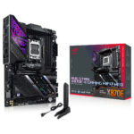 ASUS ROG STRIX X870E-E GAMING WIFI7 NEO 9600MHz (OC) DDR5 Soket AM5 M.2 USB4 ATX Anakart