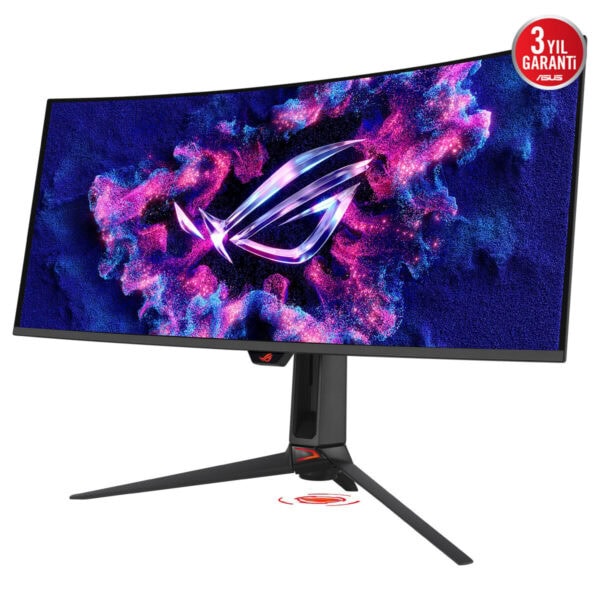 ASUS ROG Swift OLED PG34WCDN 34 inç 360Hz UWQHD Kavisli OLED Gaming Monitör.