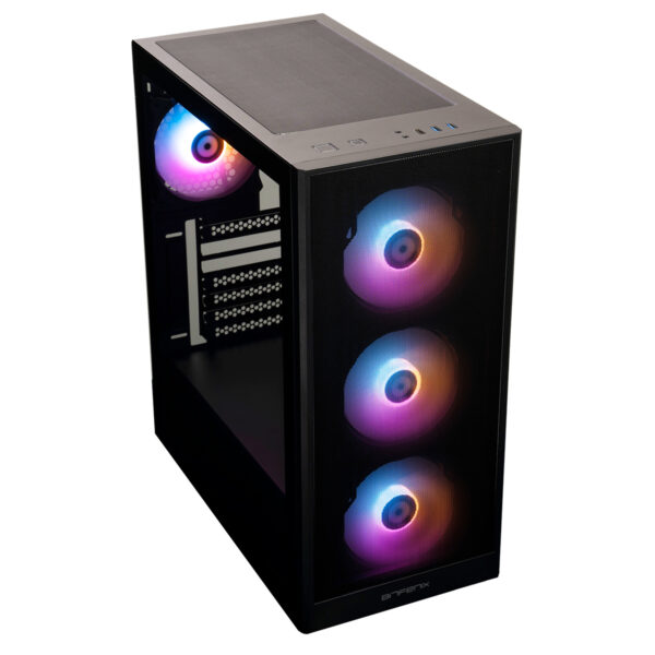 Bitfenix Grafi Black 4x120mm Frgb Fan Mesh Temperli Cam Usb 3 0 Mid Tower Atx Gaming Kasa Bfc Grm Kkgsk 4f 2