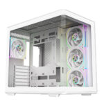 Cooler Master Elite 600 Beyaz 4x120mm ARGB Fan Temperli Cam USB 3.2 MWE V3 850W 80+ Gold Mid Tower ATX Gaming Kasa (E600-WGNN85-S01)