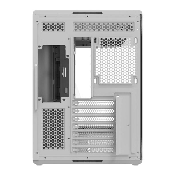Şirket ve oyuncu kullanımı için tasarlanmış yüksek kaliteli bilgisayar kasası. İyi havalandırma ve genişleme alanı ile gaming ve profesyonel kullanım için idealdir.