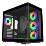 Cooler Master Elite 600 Siyah 7x120mm ARGB Fan Temperli Cam USB 3.2 Mid Tower ATX Gaming Kasa (E600-KGNN-S02)
