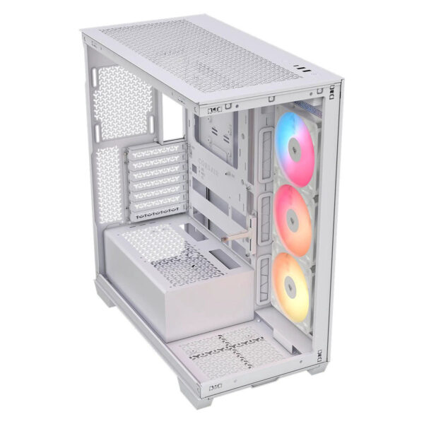 Corsair 3500x Rs R Beyaz 3x120mm Argb Fan Temperli Cam Usb 3.2 Mid Tower E Atx Gaming Kasa (cc 9011323 Ww) 3