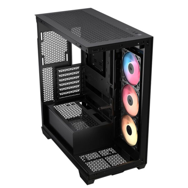 Corsair 3500x Rs R Siyah 3x120mm Argb Fan Temperli Cam Usb 3.2 Mid Tower E Atx Gaming Kasa (cc 9011322 Ww) 3