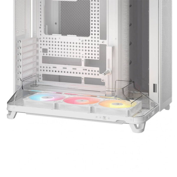 Corsair Air 5400 Rs R Beyaz 3x120mm Argb Fan Mesh Temperli Cam Usb 3.2 Triple Chamber Mid Tower E Atx Gaming Kasa (cc 9011319 Ww) 4