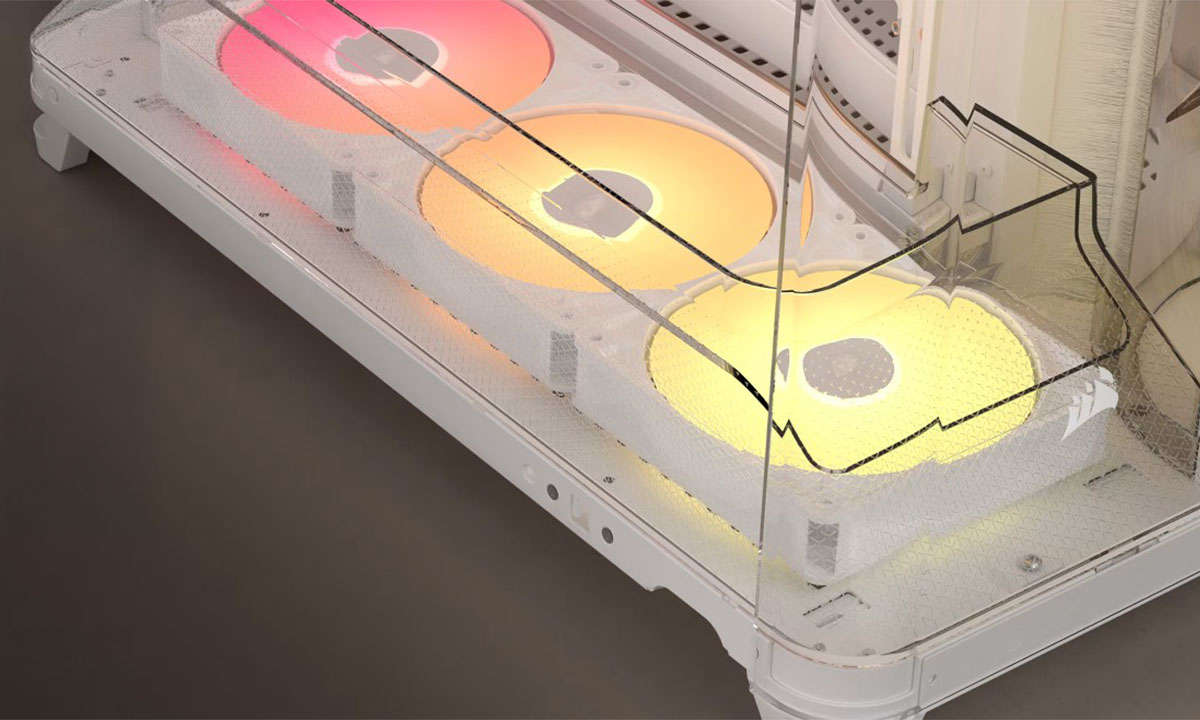 Corsair AIR 5400 RS-R Beyaz Gaming Kasa H4