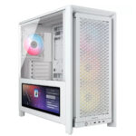 Corsair FRAME 4000D LCD RS Beyaz 4x120mm ARGB Fan Mesh Temperli Cam USB 3.2 Premium Mid Tower E-ATX Dokunmatik Ekranlı Gaming Kasa (CC-9011327-WW)