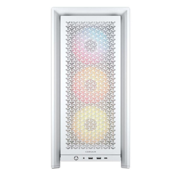 Corsair Frame 4000d Rs Beyaz 3x120mm Argb Fan Mesh Temperli Cam Usb 3.2 Mid Tower E Atx Gaming Kasa (cc 9011297 Ww) 2