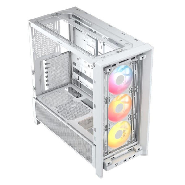 Corsair Frame 4000d Rs Beyaz 3x120mm Argb Fan Mesh Temperli Cam Usb 3.2 Mid Tower E Atx Gaming Kasa (cc 9011297 Ww) 3
