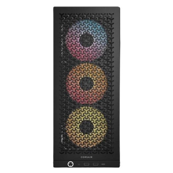 Corsair Frame 4000d Rs Siyah 3x120mm Argb Fan Mesh Temperli Cam Usb 3.2 Mid Tower E Atx Gaming Kasa (cc 9011296 Ww) 4