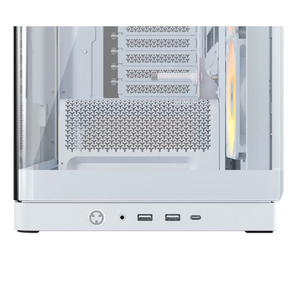 Corsair Frame 4500x Rs R Beyaz 3x120mm Argb Fan Panoramik Temperli Cam Usb 3.2 Mid Tower E Atx Gaming Kasa (cc 9011315 Ww) 6