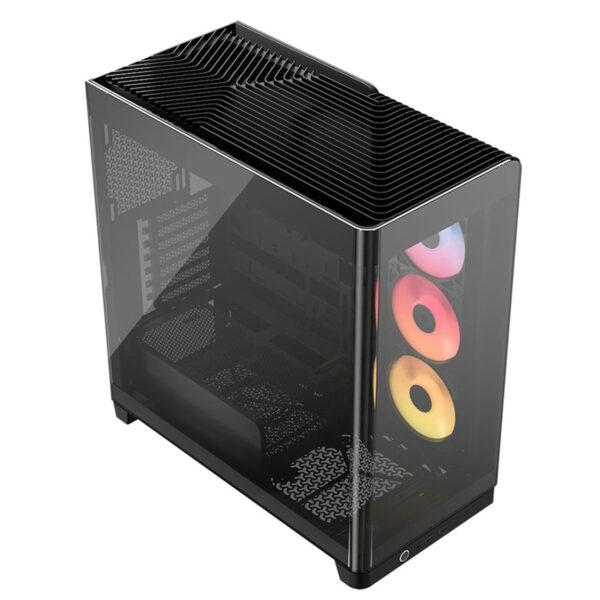 Corsair Frame 4500x Rs R Siyah 3x120mm Argb Fan Panoramik Temperli Cam Usb 3.2 Mid Tower E Atx Gaming Kasa (cc 9011314 Ww) 2