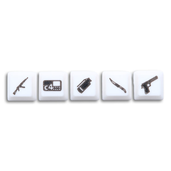 Counter Strike Temalı Custom Keycap Seti 1