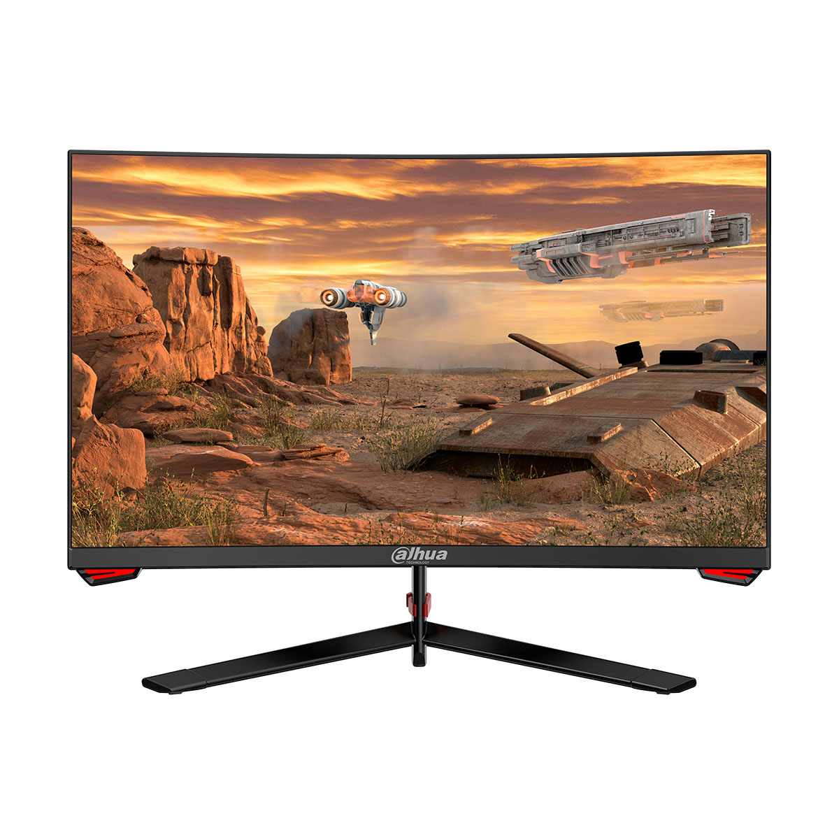 Dahua Lm24 E230c 23.6 Inç 180hz 5ms Full Hd Adaptive Sync Va Kavisli Gaming Monitör 1