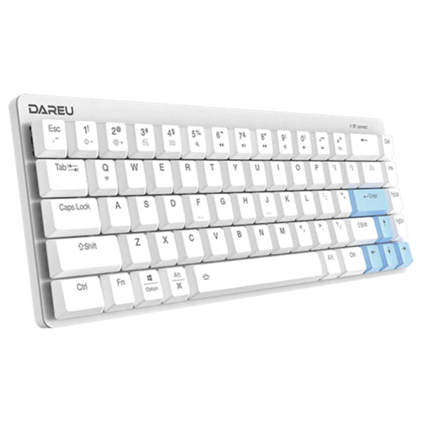 Dareu Ek868 White E Brown Low Profile Switch Bluetooth Ingilizce Mekanik Gaming Klavye 2